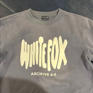 White Fox Sweatshirt/Crewneck